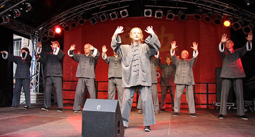 China-Tag Aufführung